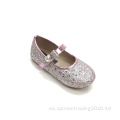 NUEVA Moda Niños Glitter Flat Socino zapatos de aderezo